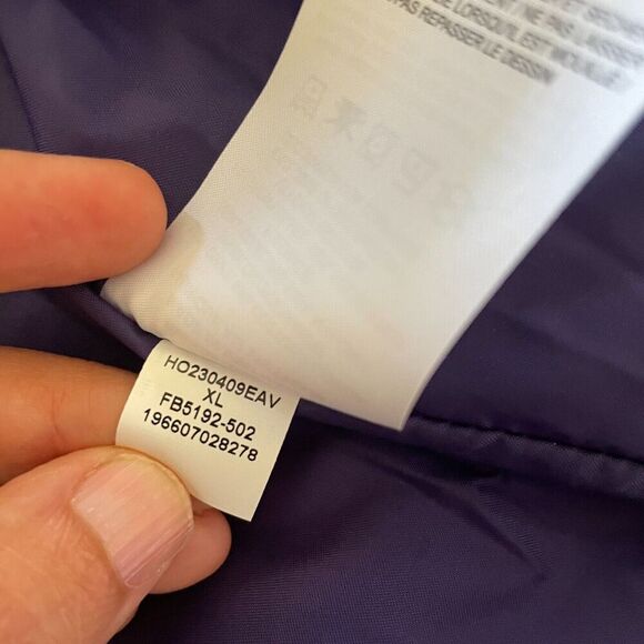 NWT Nike Jordan Women’s Gilet Vest Sky J Purple FB5192-502 Size XL Athleisure - Picture 6 of 14